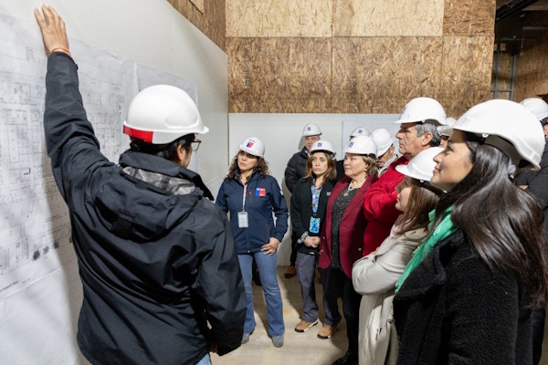 Reinician las obras de construcción del Hospital de Chaitén