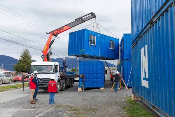 Reinician las obras de construcción del Hospital de Chaitén