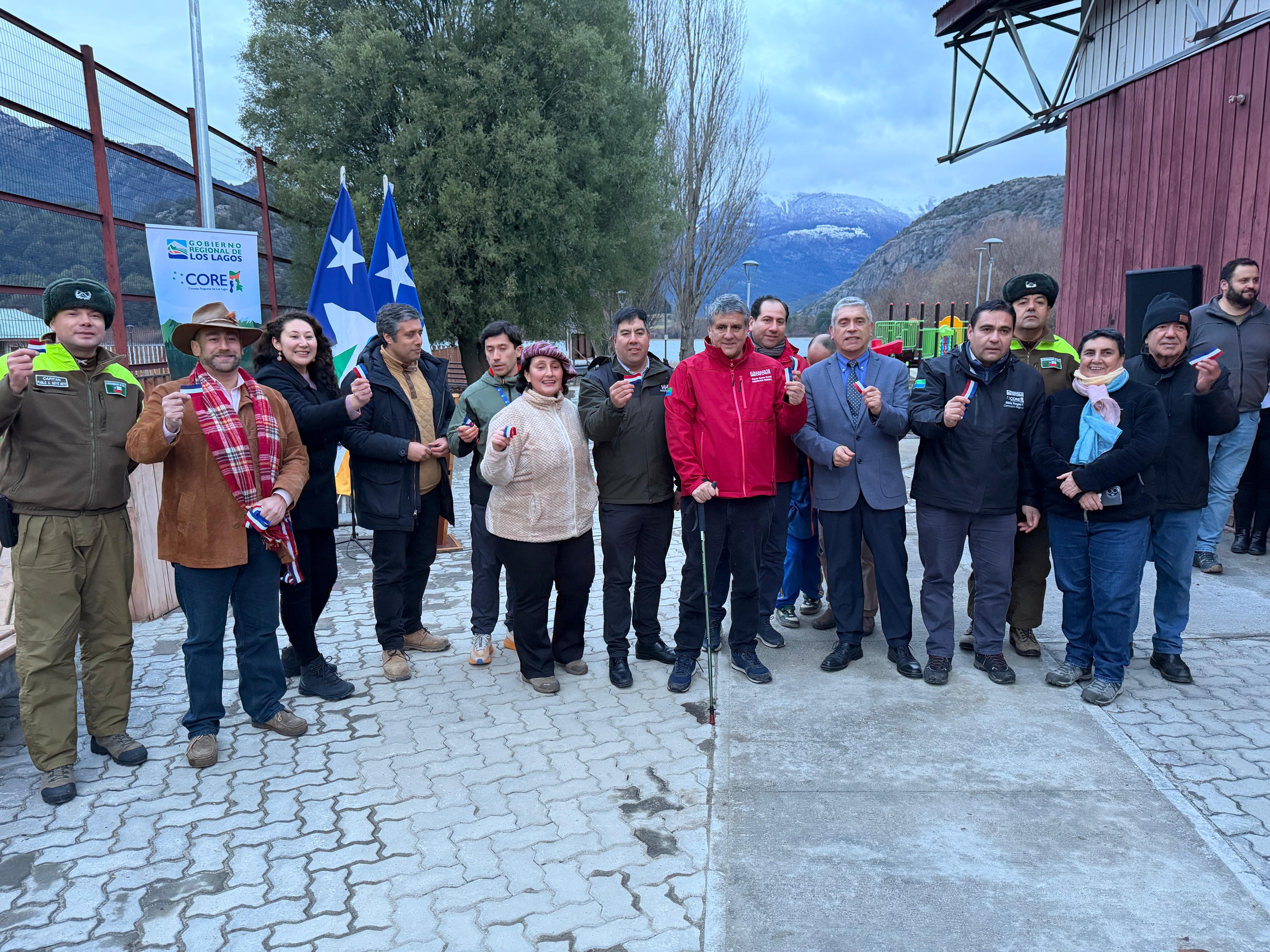 Futaleufú inaugura nuevo paseo peatonal financiado por el Gobierno Regional de Los Lagos
