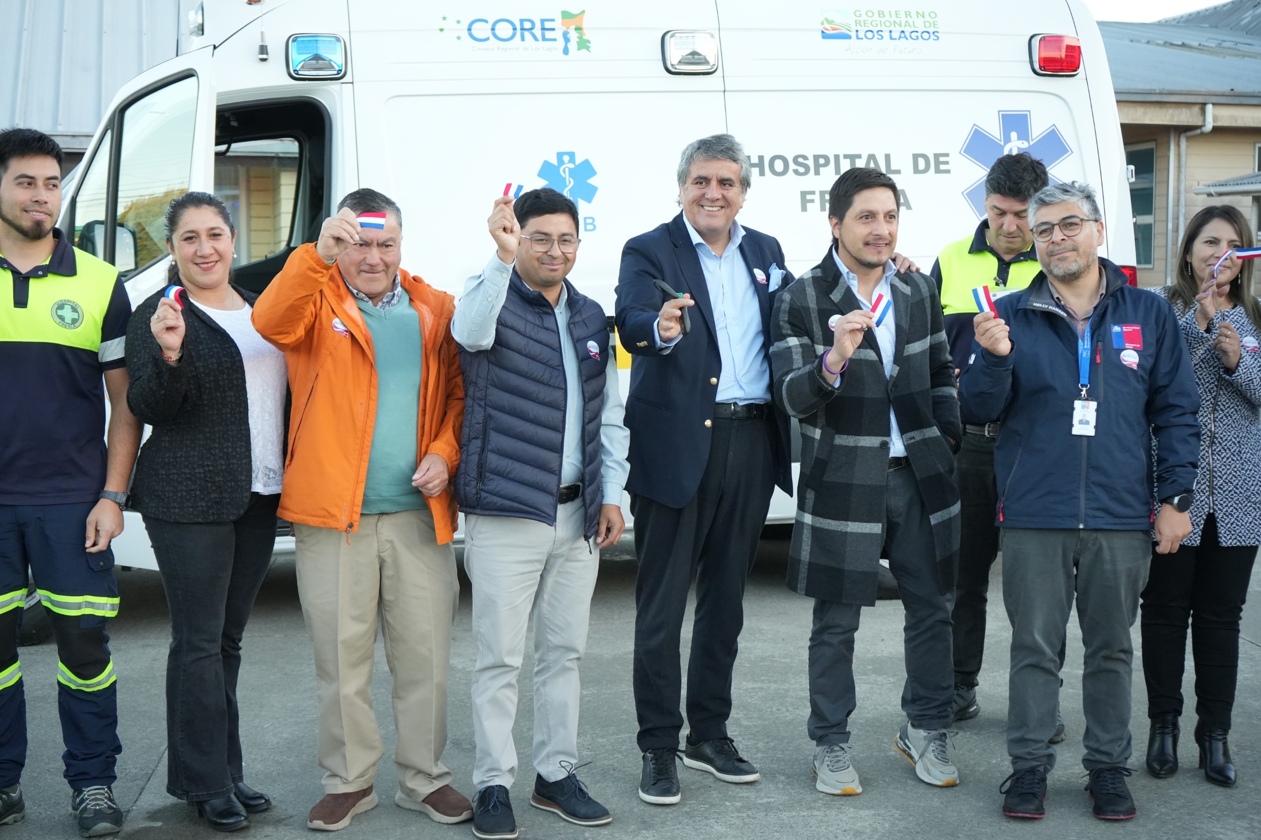 Gobierno Regional entrega ambulancias en Fresia, Frutillar y Llanquihue junto a un nuevo mamógrafo