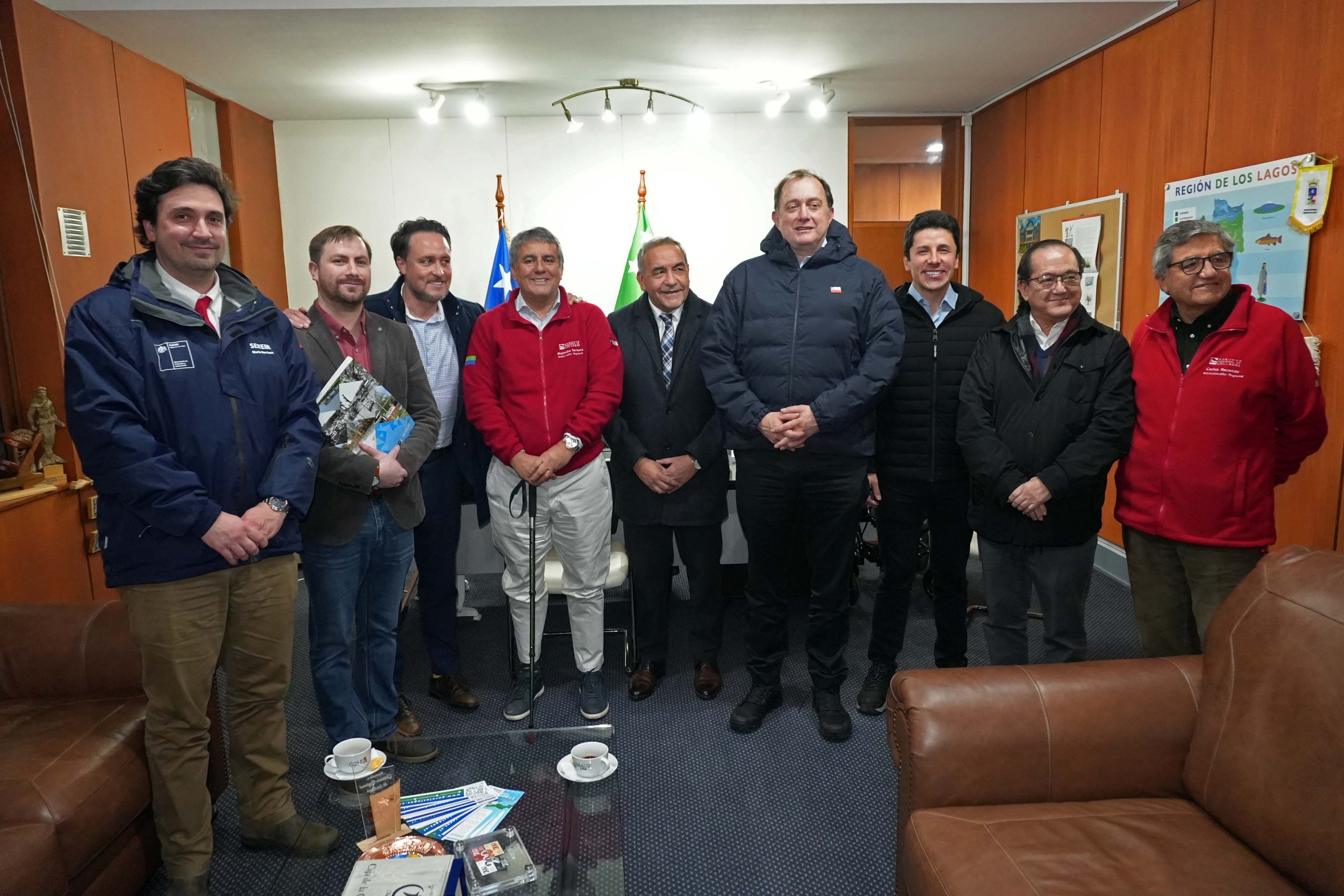 Gobernador Santana compromete $5 mil millones para cofinanciar parques en Río Negro y Puerto Montt
