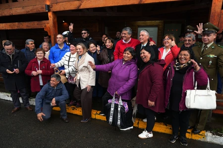 Gobernador Alejandro Santana encabeza inauguración de cuatro proyectos que fortalecen el desarrollo de Puyehue
