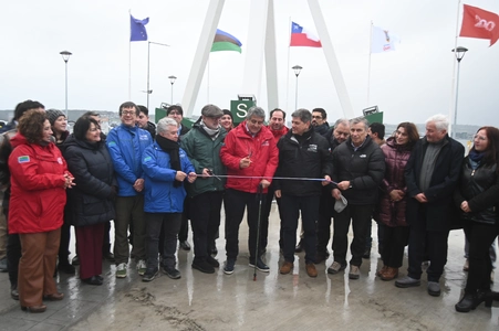 Con inversión del Gobierno Regional, Hito Cero de Quellón se renueva para celebrar el Bicentenario de Chiloé