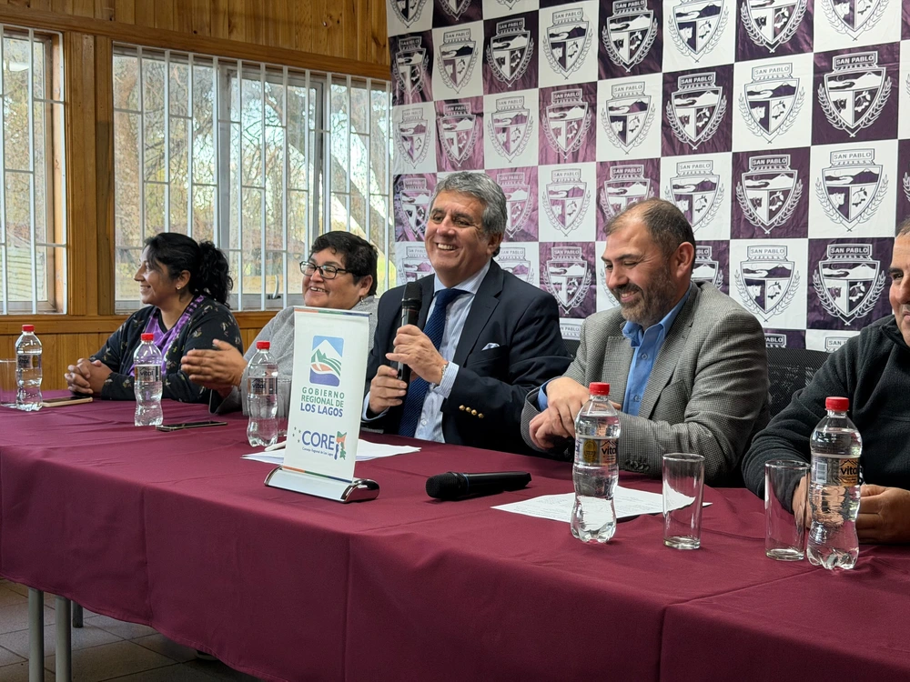San Pablo: Gobierno Regional y municipio firman convenios por más de $690 millones para caminos rurales y cancha sintética en Maile