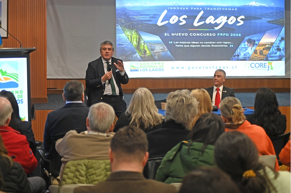 Gobierno Regional de Los Lagos lanzó concurso de innovación por $4.000 millones para resolver brechas productivas del territorio